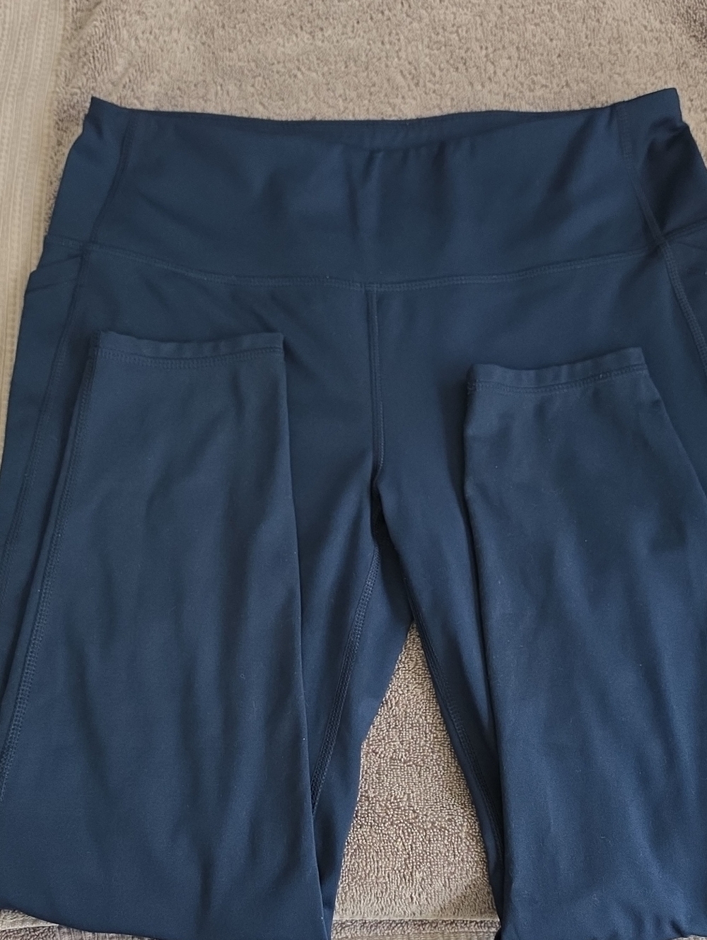 DSG Deep Navy High-Waist Leggings with Side Pockets